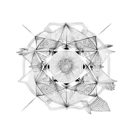 9 siblings tattoo design idea