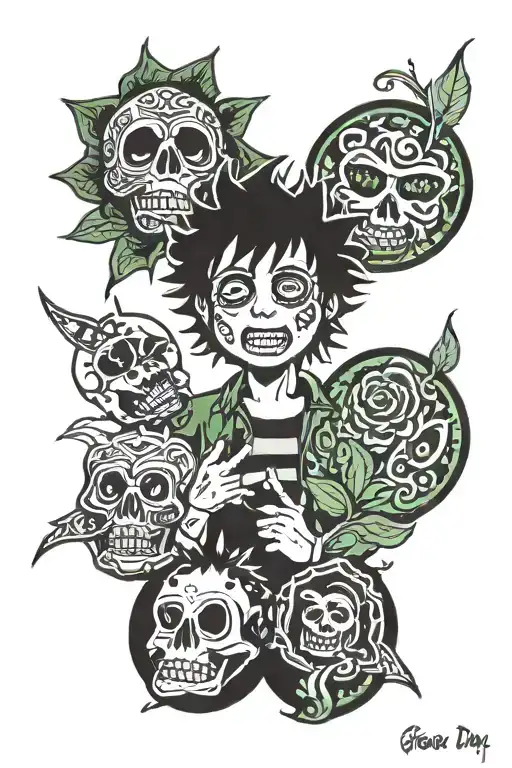 green day tattoo design idea