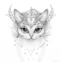 the name Adeline in morse code tattoo design idea