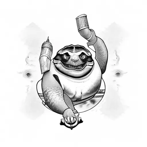 Master Oogway tattoo design idea