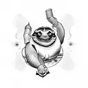 Master Oogway tattoo design idea