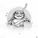 Master Oogway tattoo design idea