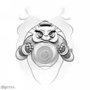 Master Oogway tattoo design idea