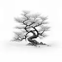 Chinese tree tattoo design idea