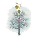 Chinese tree tattoo design idea