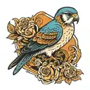 kestrel tattoo design idea