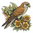 kestrel tattoo design idea