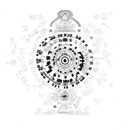 12;28;22 in Roman numerals  tattoo design idea