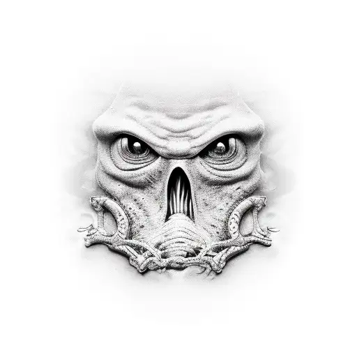 toxic tattoo design idea