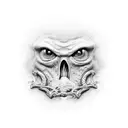 toxic tattoo design idea