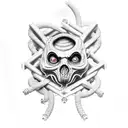 toxic tattoo design idea