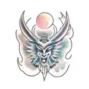 baphomet tattoo design idea