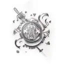 chef tattoo design idea