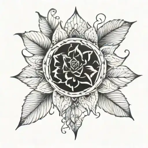personal growth tattoo design idea