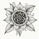 personal growth tattoo design idea