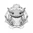 Pokémon Lapras  tattoo design idea