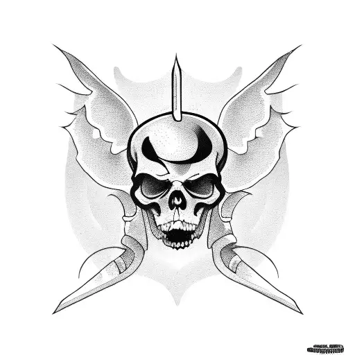 Grim Reaper tattoo design idea