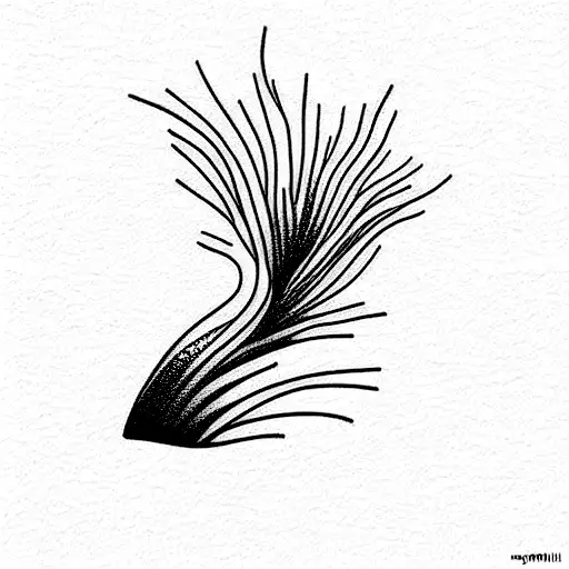 dune grass tattoo design idea
