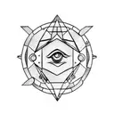 gemini libra cute tattoo design idea