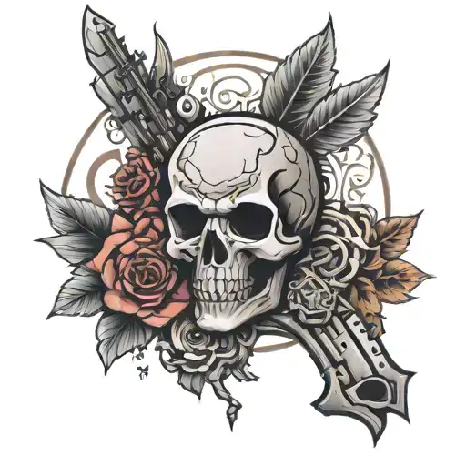If you want peace prepare for war tattoo design idea
