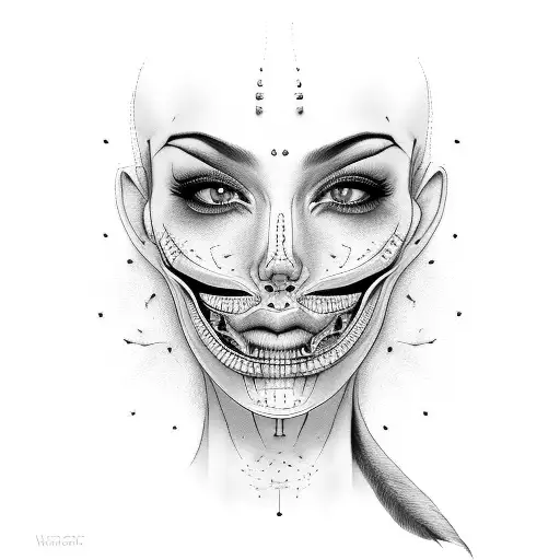 maxilofacial surgeon tattoo design idea