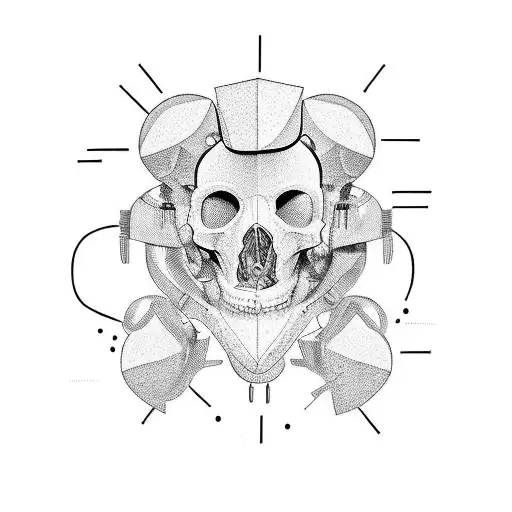 head surgeon, family, adventure tattoo design idea