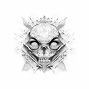 maxilofacial surgeon tattoo design idea