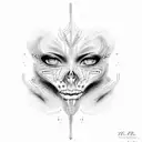 maxilofacial surgeon tattoo design idea