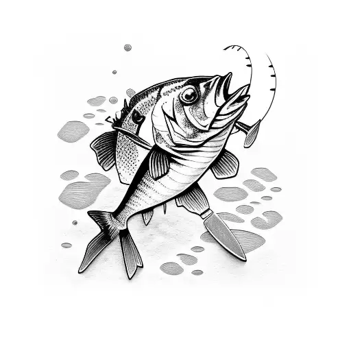 builder soccer fisherman  tattoo design idea