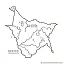 Morocco map outline tattoo tattoo design idea