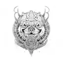 tai lung tattoo design idea