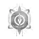 tomorrowland festival logo as backgroud with the words "LIVE TODAY, LOVE TOMORROW, UNITE FOREVER" overlaid tattoo design idea