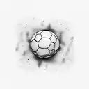 hooligan soccer tattoo design idea