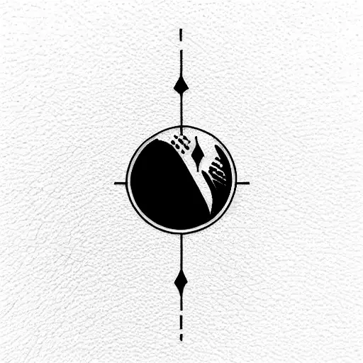 number ten tattoo design idea