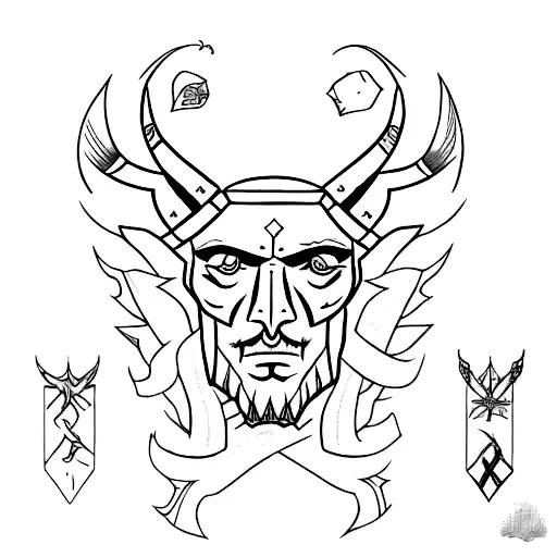  freedom Alphabet skyrim  tattoo tattoo design idea
