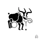 combination of Taurus Capricorn and gemeni tattoo design idea