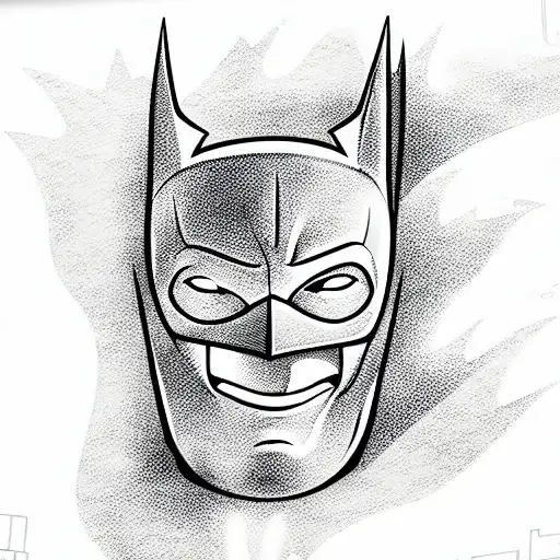 batman tattoo design idea