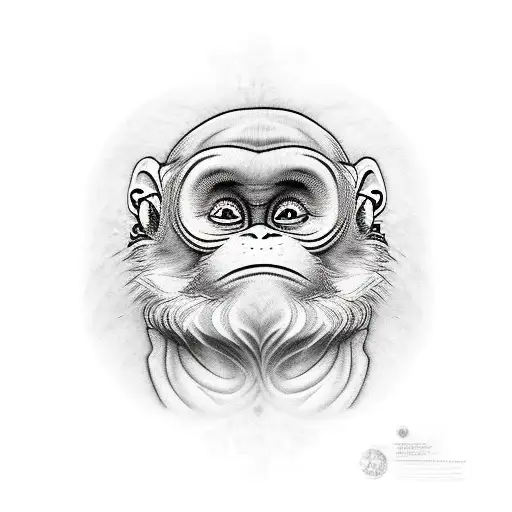 3 wise monkeys  tattoo design idea