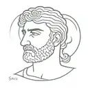 Stoic Philosophy tattoo design idea