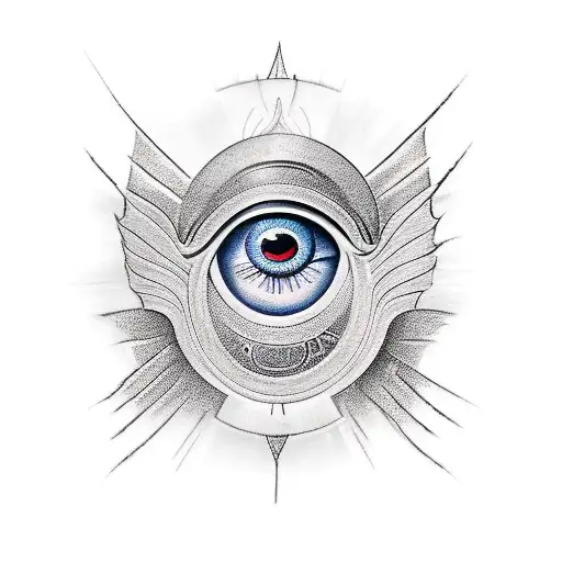 Eye of Horus tattoo design idea