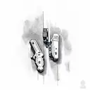 glock 17 tattoo design idea