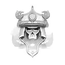 conquistador tattoo design idea