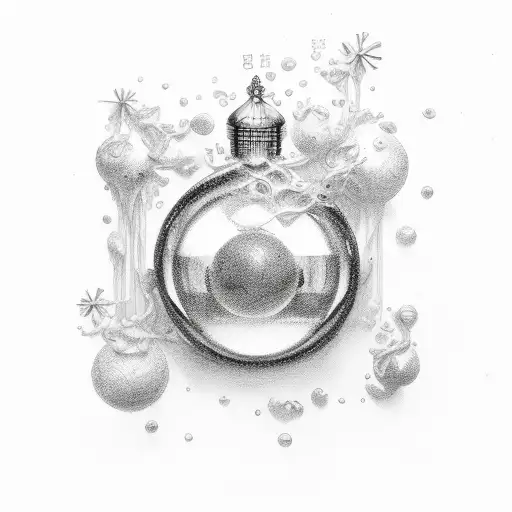 sugar plum tattoo design idea