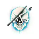 Grim Reaper tattoo design idea