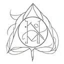 Gemini symbol bdsm symbol combined tattoo design idea