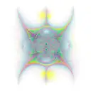 a fractal interconnecting with the universe tattoo design idea