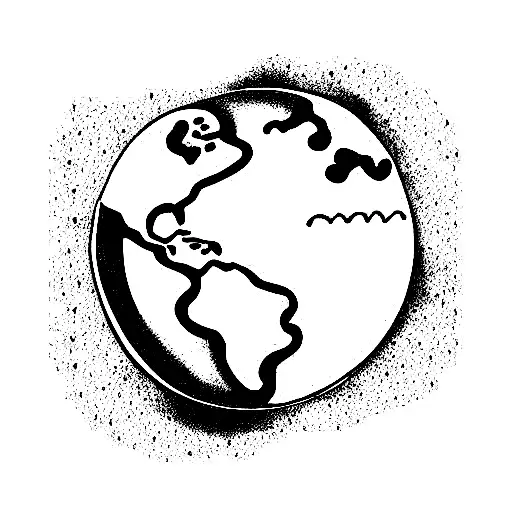 Earth mother tattoo design idea