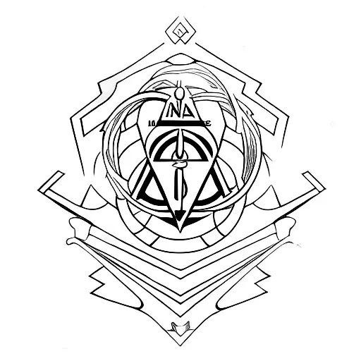 Narcotics anonymous symbol tattoo design idea