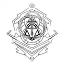 Narcotics anonymous symbol tattoo design idea