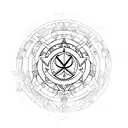 Narcotics anonymous symbol tattoo design idea